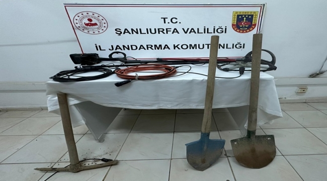 Suruç'ta Kaçak Kazıya Suçüstü! 4 Kişi Gözaltına Alındı