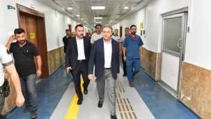 Vali Şıldak'tan Gece Mesaisi