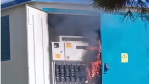 Viranşehir'de TOKİ Trafo Yangını Paniğe Neden Oldu