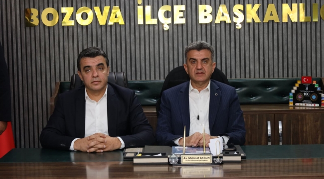 AK Parti İl Başkanı Günbegi, Bozova'yı Ziyaret Etti