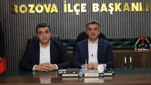 AK Parti İl Başkanı Günbegi, Bozova'yı Ziyaret Etti