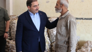 Başkan Canpolat Ve Vekil Cevheri'den Hal Pazarı Esnafına Ziyaret