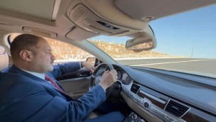 Başkan Gülpınar Direksiyona Geçti, Şehir Hastanesi Yolunda Kaliteyi Test Etti