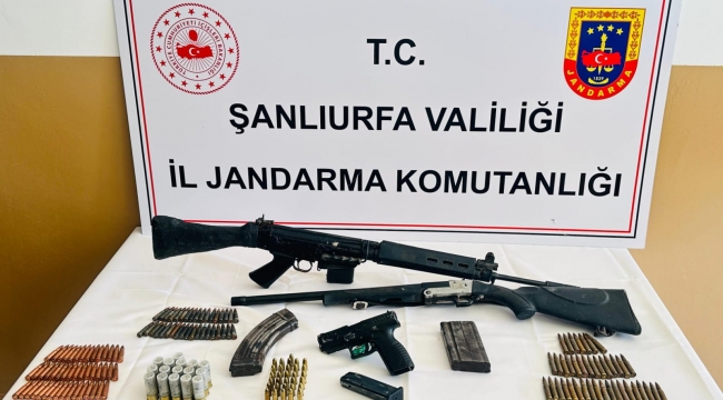 Bozova'da Silah Operasyonu: Piyade Tüfeği, Tabanca ve Cephane Yakalandı
