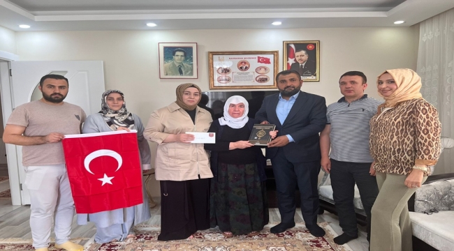 Cumhurbaşkanı Erdoğan'dan Şehit Ateş Ailesine Mektup