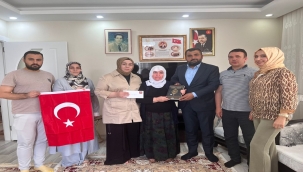 Cumhurbaşkanı Erdoğan'dan Şehit Ateş Ailesine Mektup