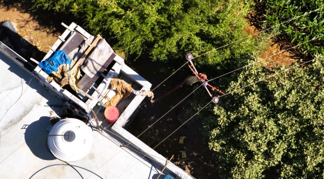 Dicle Elektrik Dronları Kaçak Trafoyu Yakaladı