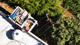 Dicle Elektrik Dronları Kaçak Trafoyu Yakaladı
