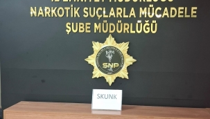 Durdurulan yolcu otobüsünde uyuşturucu ele geçirildi 