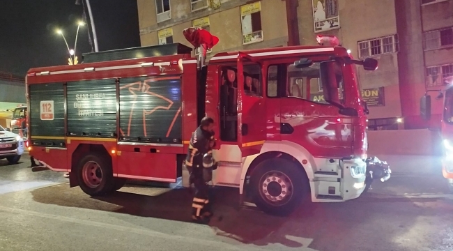 Eyyübiye'de iş yeri yangını 