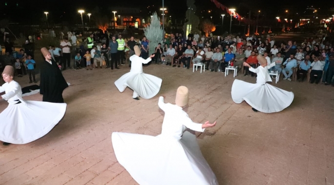 Eyyübiye Millet Bahçesi'nde Mevlid Kandili Coşkusu Yaşandı