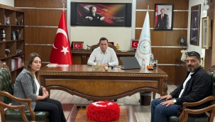 Halfeti Kaymakamı Sinan Korkmaz'a Ziyaret