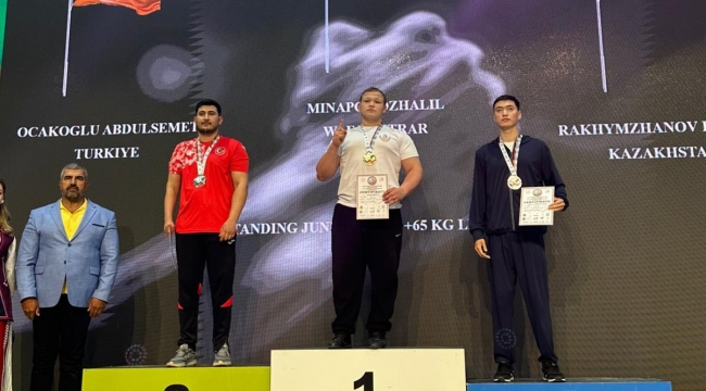 Haliliye'nin Milli Sporcusu Abdulsamet Ocakoğlu, Dünya İkincisi Oldu