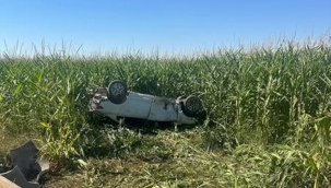 Harran'da Otomobil Tekneye Çarptı, 1 Ölü 1 Yaralı!