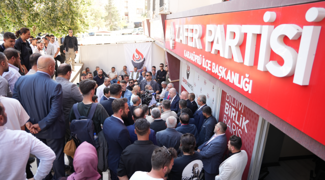 Karaköprü İlçe Başkanlığı Açıldı