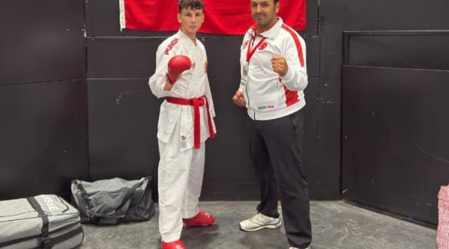 Milli Sporcu Muhammed Halis Okra'dan Avrupa'da Gururlandıran Başarı