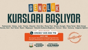 Şanlıurfa Büyükşehir Belediyesi'nin Gençlik Kursları Başlıyor 