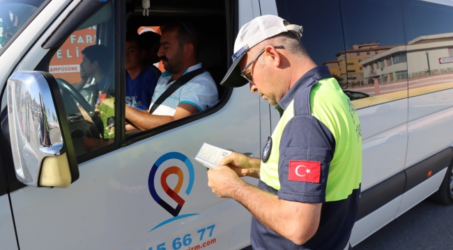 Şanlıurfa'da Can Güvenliği İçin Servis Denetimleri Başladı
