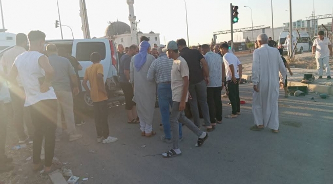 Şanlıurfa'da iki otomobil çarpıştı, 4 yaralı 