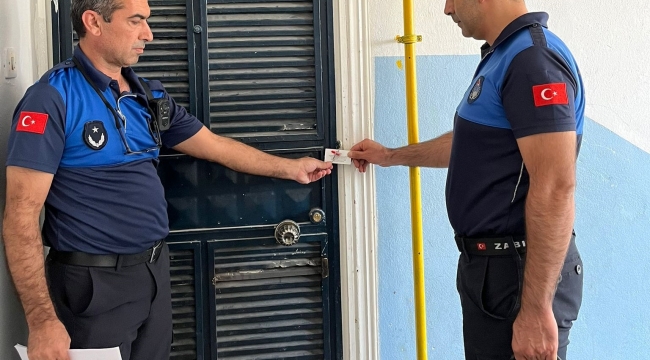 Şanlıurfa'da İllegal Kiralık Evler Mühürlendi