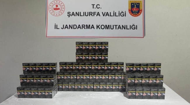 Şanlıurfa'da Kaçak Sigaraya Geçit Yok: 2 Binden Fazla Paket Ele Geçirildi