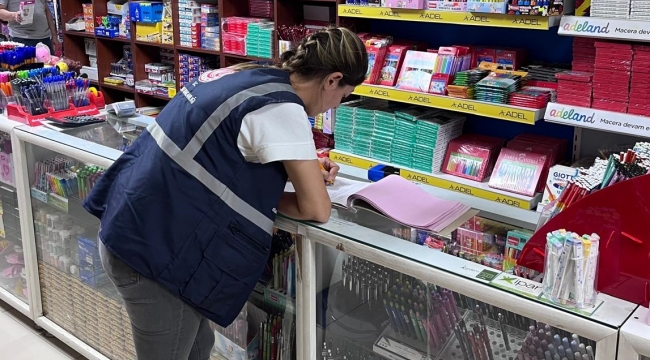 Şanlıurfa'da Kırtasiye Denetiminde 154 İşletmeye Ceza