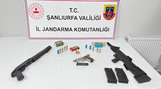 Şanlıurfa'nın dört ilçesinde silah operasyonu 