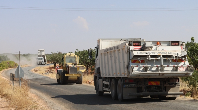 Tarihi Ve Doğasıyla Büyüleyen Halfeti'de Kırsal Yollar Yenileniyor