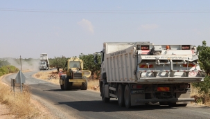 Tarihi Ve Doğasıyla Büyüleyen Halfeti'de Kırsal Yollar Yenileniyor