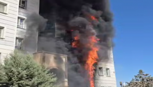 Viranşehir TOKİ'de Yangın Paniği