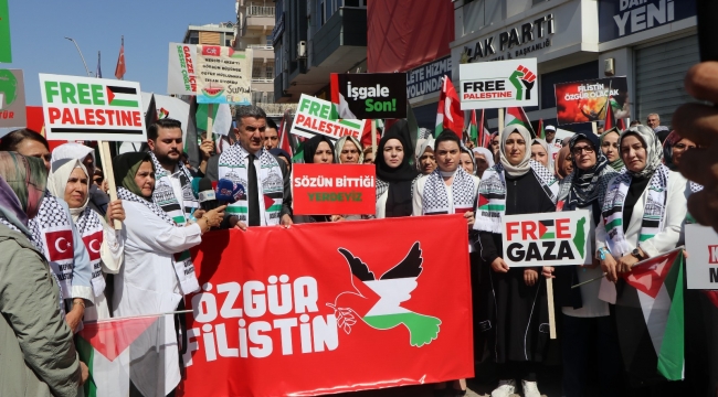 AK Parti Kadın Kolları'ndan 81 İlde Gazze İçin Sessiz Çığlık Etkinliği