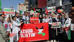 AK Parti Kadın Kolları'ndan 81 İlde Gazze İçin Sessiz Çığlık Etkinliği