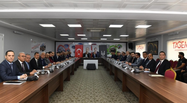 Başkan İnan, İl Genel Değerlendirme Toplantısında Yer Aldı