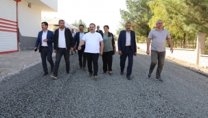 Başkan İnan, Kırsal Mahallelerde Asfalt Çalışmalarını Denetledi