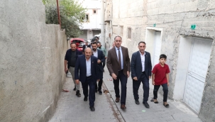 Başkan Kuş Şıhmaksut'ta Çalmadık Kapı Bırakmadı