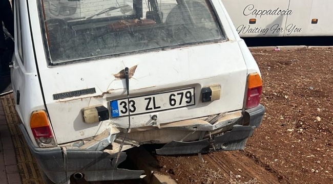 Birecik'te Maddi Hasarlı Kaza