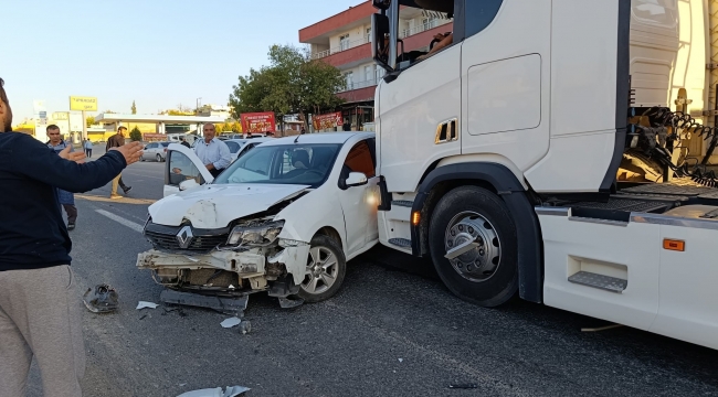 Bozova Dörtyol Kavşağında Korkutan Kaza