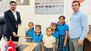 Ceylanpınar'da Okullardan Gazze'ye Anlamlı Destek