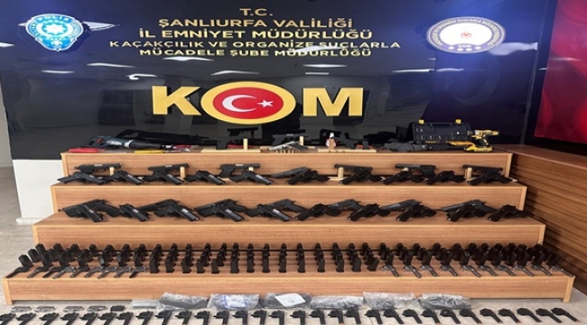 Eyyübiye'de Büyük Silah Kaçakçılığı Operasyonu: 3 Gözaltı