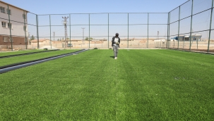 Harran'da Her Mahalleye Halı Saha Projesi Hızla İlerliyor