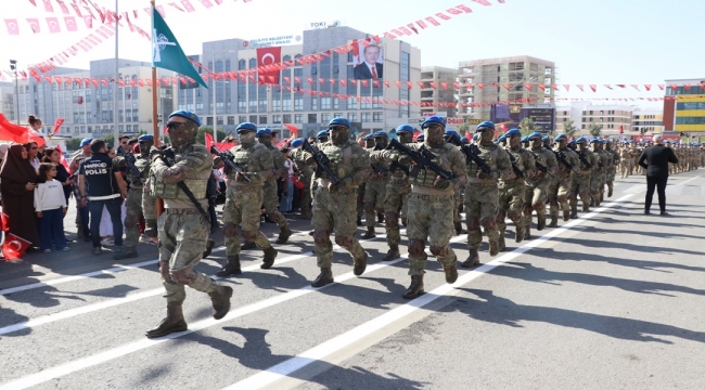 Şanlıurfa'da 29 Ekim Cumhuriyet Bayramı Coşkuyla Kutlandı