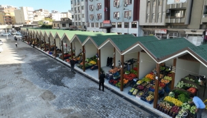 Şanlıurfa'da eski görüntüler tarih oldu yeni pazar alanı açıldı 