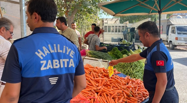 Şanlıurfa'da semt pazarlarına denetim 