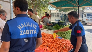 Şanlıurfa'da semt pazarlarına denetim 