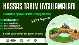 Şanlıurfa'da "Tarımda Verimlilik Ve Akıllı Uygulamalar" Eğitimi Düzenleniyor