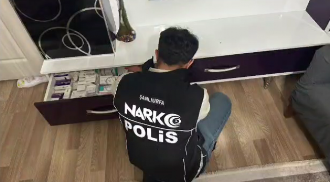 Şanlıurfa'da Uyuşturucu Operasyonu: 17 Adrese Eş Zamanlı Baskın!