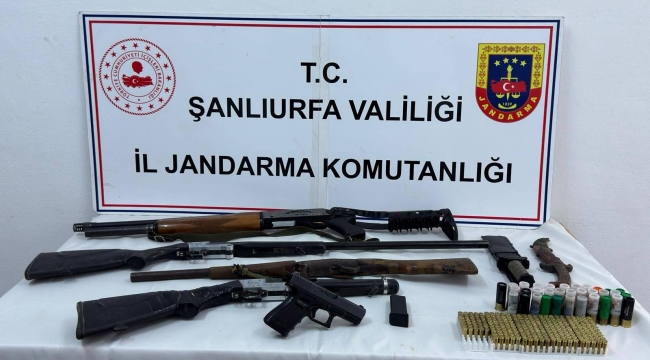 Şanlıurfa'nın iki ilçesinde silah operasyonu 