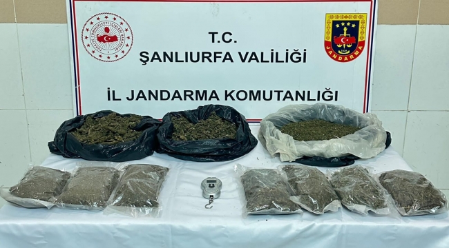 Siverek'te Zehir Tacirlerine Darbe! Kilolarca Esrar Ele Geçirildi