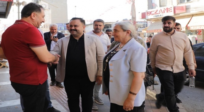 Viranşehir'de Başkanlardan Esnaf Ziyareti