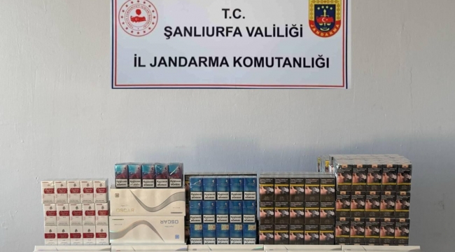 Viranşehir'de Kaçakçılık Operasyonu: 5790 Paket Sigara Ele Geçirildi